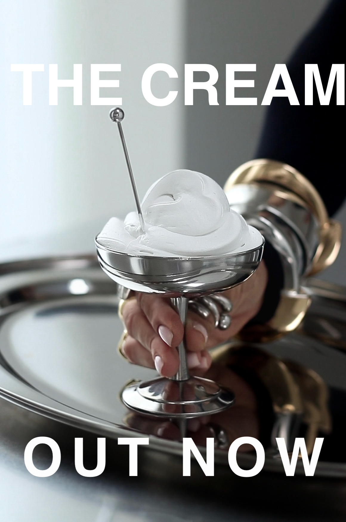 The Cream served in a coupe glass
